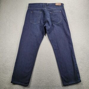 DEARBORN Jeans Mens Size 36x28 Tailored Fit Straight Leg Dark Wash Denim